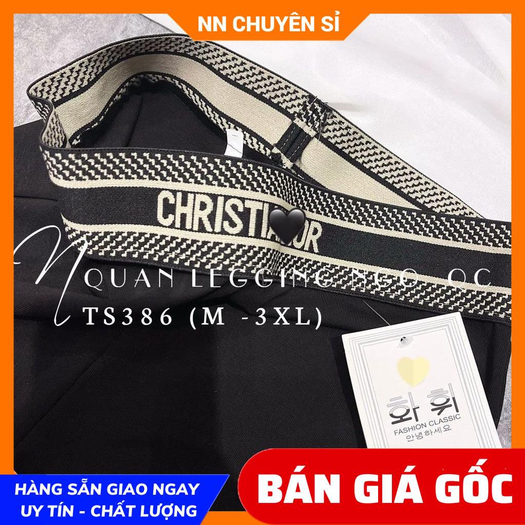 ⚡TS386⚡ LEGGING NGỐ THUN CAO CẤP - LEGGING LỬNG LƯNG ĐAI CHẤT THUN CO GIÃN TS386 ⚡100% ẢNH THẬT⚡