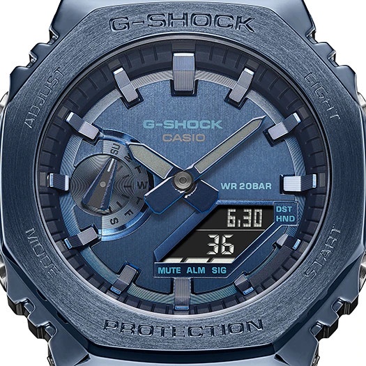 Đồng Hồ Casio Nam Dây Nhựa Chính Hãng GSHOCK GM-2100N-2ADR