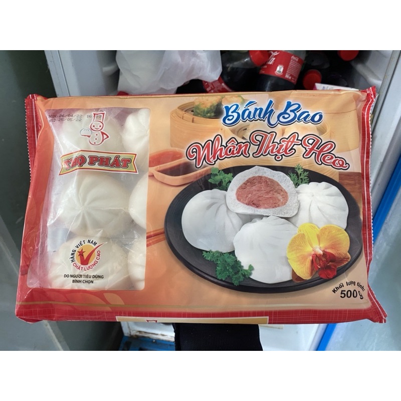 BÁNH BAO THỌ PHÁT, HƯNG PHÁT NHÂN THỊT , KHÔNG NHÂN