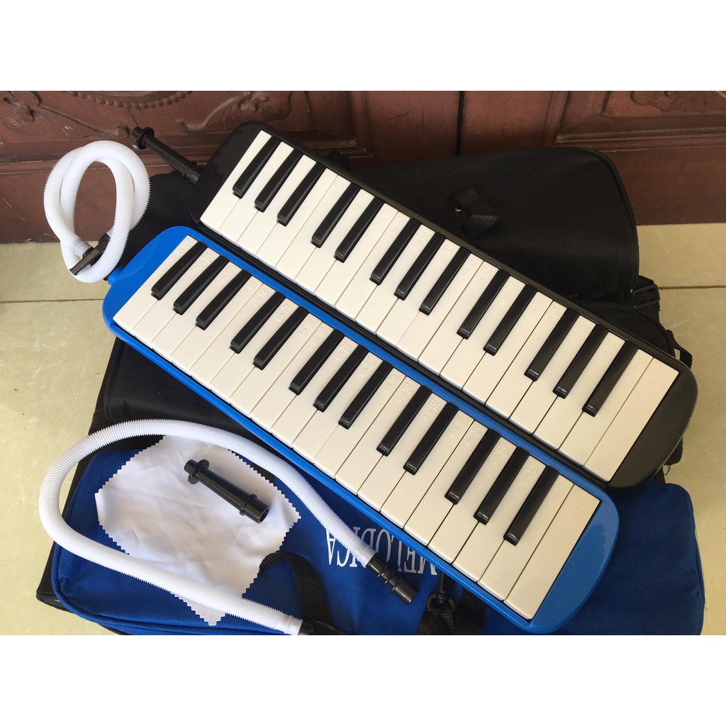 Kèn melodion- Melodica-đàn pianica 32 và 37 phím kèm phụ kiện ,túi đựng, khăn lau hàng chính hãng