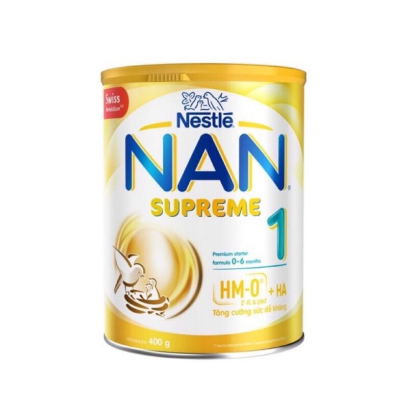 Sữa Nan Supreme số 1 400g date mới 2023