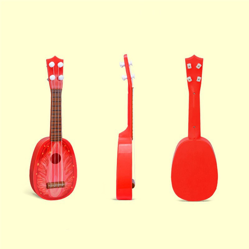 Đàn ukulele đồ chơi hình trái cây cho trẻ em