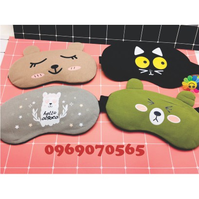 Miếng Che Mắt Ngủ Có Túi Gel Massage