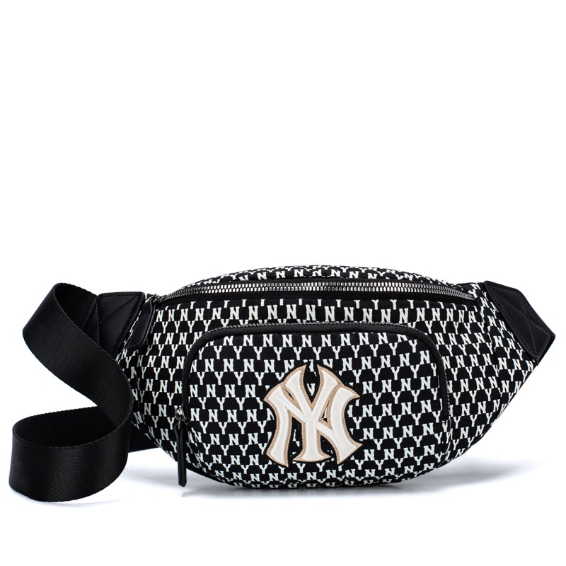 Túi đeo chéo vai ngực / thắt lưng MLB thời trang phong cách thể thao yankee mới cho nam và nữ