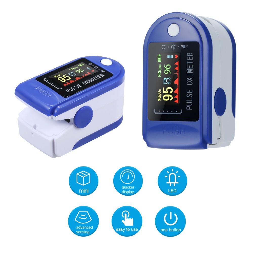 Máy Đo Nồng Độ Oxy Trong Máu LK87 SPO2, A2 Đo Nhịp Tim Pulse Oximeter Cầm Tay