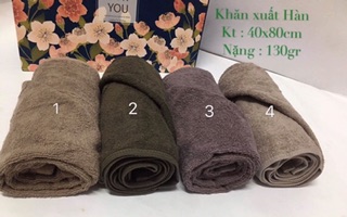 KHĂN XUẤT HÀN 100% COTTON