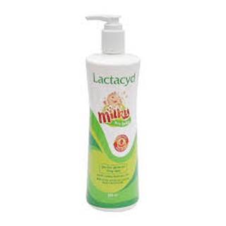 Sữa tắm gội cho bé Lactacyd milky 500ml