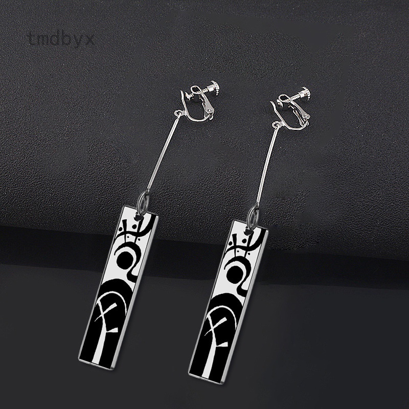Tmdbyx 1 Cặp Khuyên Tai Kim Loại Họa Tiết Hoạt Hình Tokyo Avengers