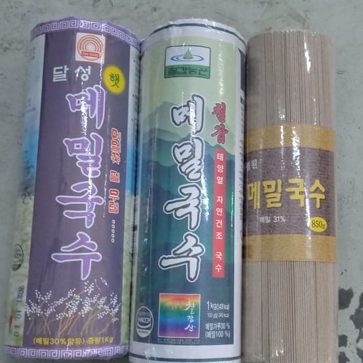 Mì kiều mạch hàn quốc 1kg làm mì lạnh, mì trộn - 메밀국수 | BigBuy360 - bigbuy360.vn
