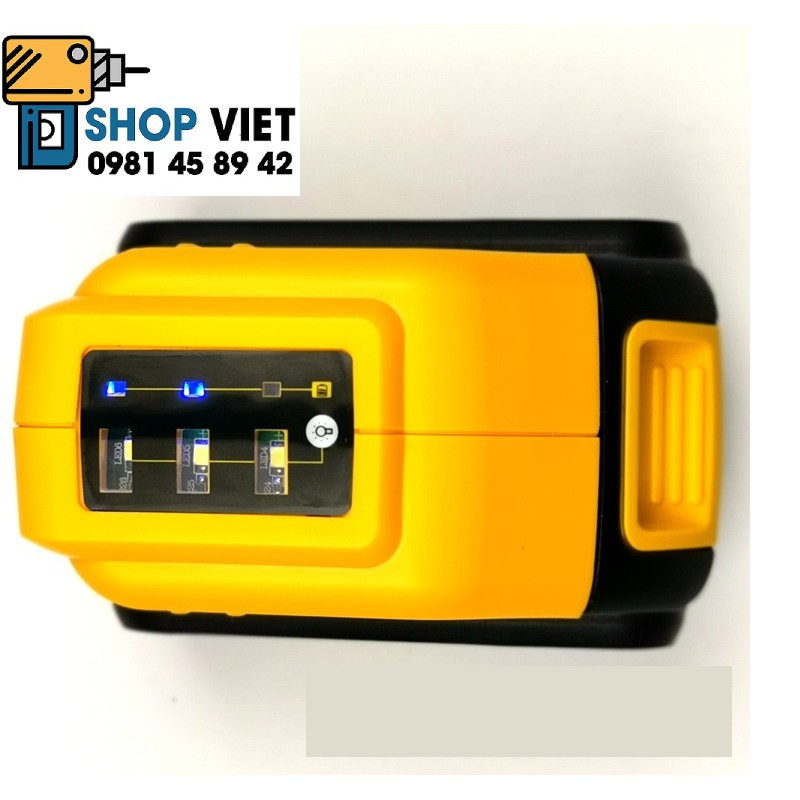 SV Sạc điện thoại từ pin Dewalt 10,8V/14V/18V thay thế DCB090