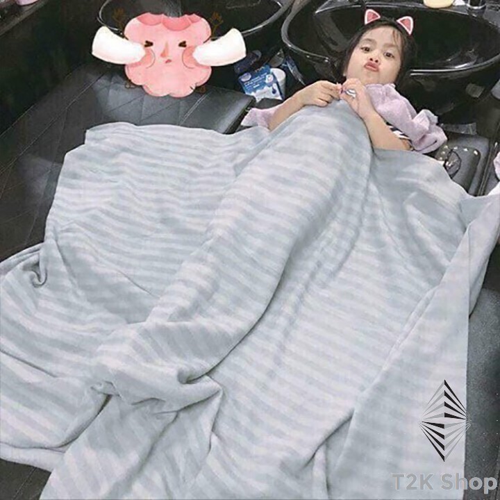 Chăn hè nỉ văn phòng ikea - chăn dạ mỏng ,du lịch hay dùng trong spa tiện lợi 160x120cm - T2K Shop