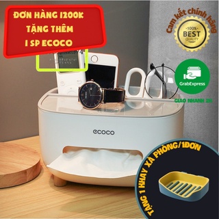 Hộp đụng giấy ăn đa năng, thông minh Ecoco chính hãng