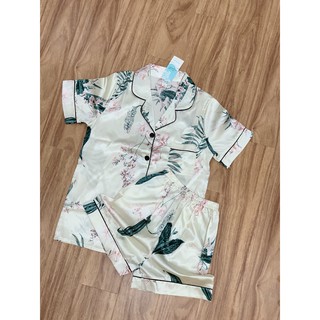 [ ẢNH THẬT ] BỘ NGỦ LỤA PIJAMA  MẶC NHÀ