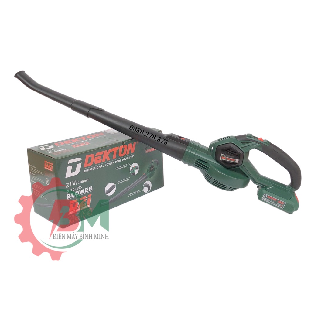 Máy thổi bụi dùng pin Dekton D21-MTB01, Hàng chính hãng