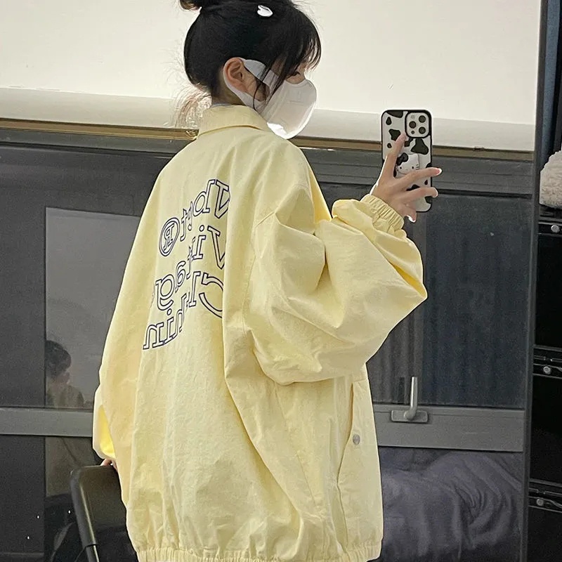 Áo Khoác cardigan Chống Nắng Dáng Rộng Có Khóa Kéo Phong Cách Hàn Quốc Thời Trang Mùa Hè Cho Nữ