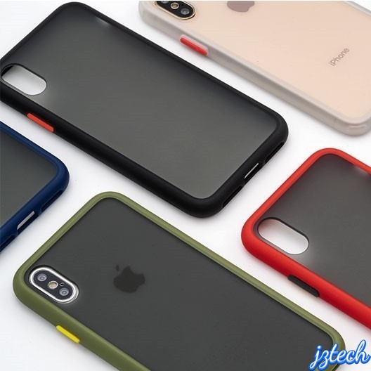 Skin Feel Anti-fall Shockproof Iphone Case for  IPhone 11 Pro Max 8 7 6 Plus X XS XR XSMax Case Matte Clear Cover | BigBuy360 - bigbuy360.vn