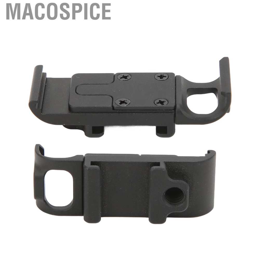 Vỏ bảo vệ pin Macospice có lỗ vít 1/4 inch cho GoPro 9 màu đen | BigBuy360 - bigbuy360.vn