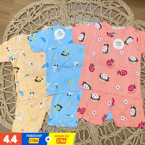 Bộ cộc tay Maruko ♥ ️ Bộ áo ngắn cộc tay thun lạnh họa tiết Maruko thỏ siêu cute ♥ ️ Quần áo trẻ em