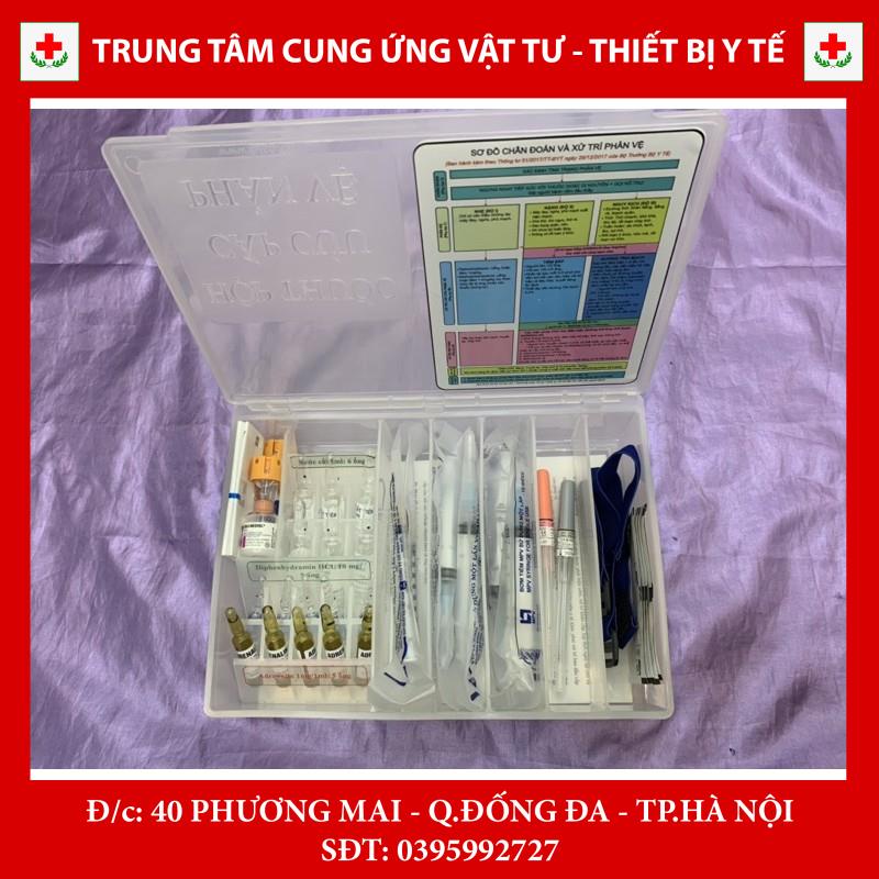 Hộp chống sốc phản vệ dùng trong y tế (vỏ không kèm thuốc)