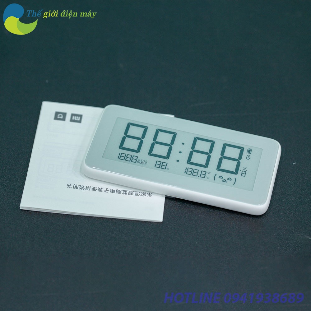 Đồng hồ tích hợp ẩm kế thông minh Xiaomi Mijia Pro - Bảo hành 1 tháng - Shop Thế Giới Điện Máy