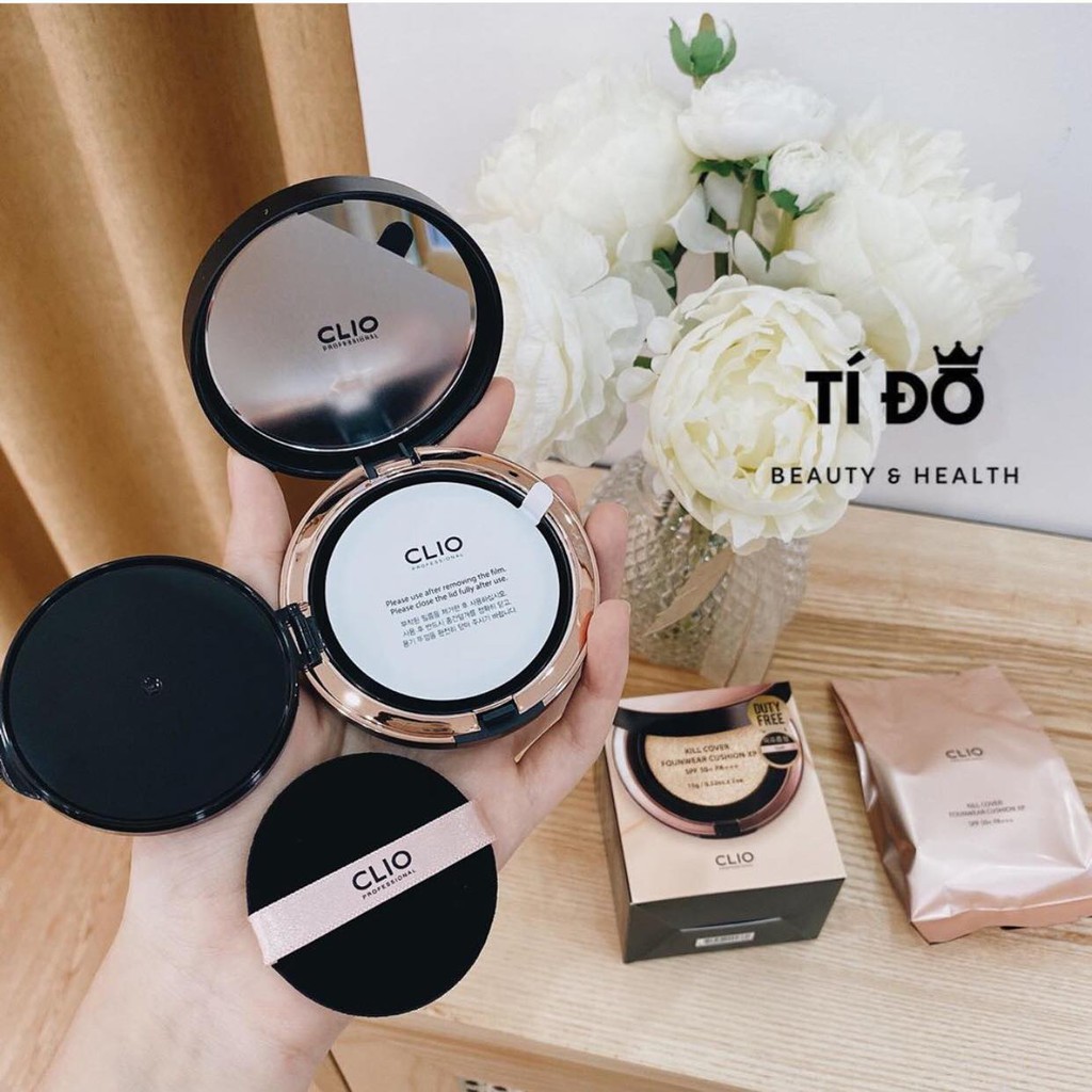 CLIO - Phấn Nước Kill Cover Founwear Cushion XP SPF 50+,PA+++ | BigBuy360 - bigbuy360.vn