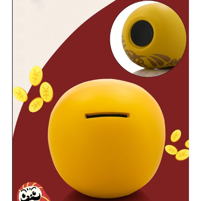 Tượng thần tài Daruma cầu tài và may mắn loại không tròng, búp bê daruma Nhật Bản | BigBuy360 - bigbuy360.vn