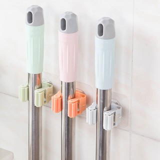 DỤNG CỤ KẸP CHỔI ỐNG TRÒN TIỆN DỤNG DÁN TƯỜNG ĐA NĂNG