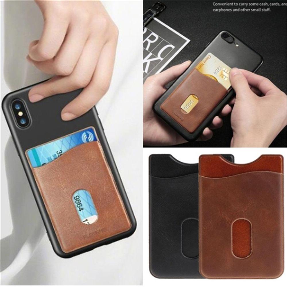 Ốp Điện Thoại Da Có Ngăn Đựng Thẻ Tiện Dụng