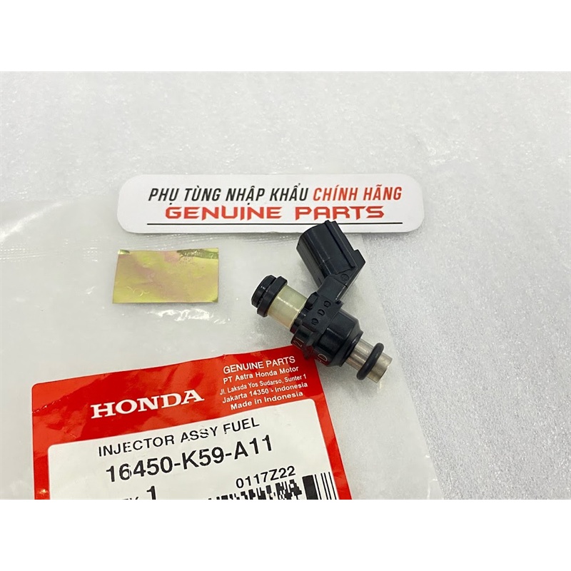 Kim phun VARIO, CLICK 150cc nhập khẩu Honda Indo 16450K59A11 / 16450K59A71