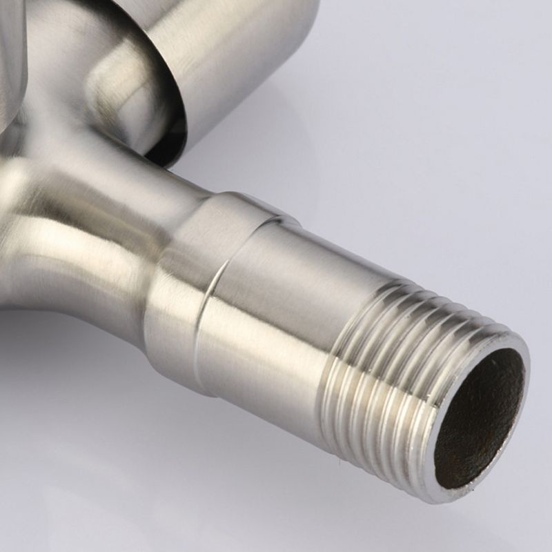 Vòi Nước Gắn Tường Bằng Thép Không Gỉ Tiện Dụng Cho Nhà Tắm / Vệ Sinh