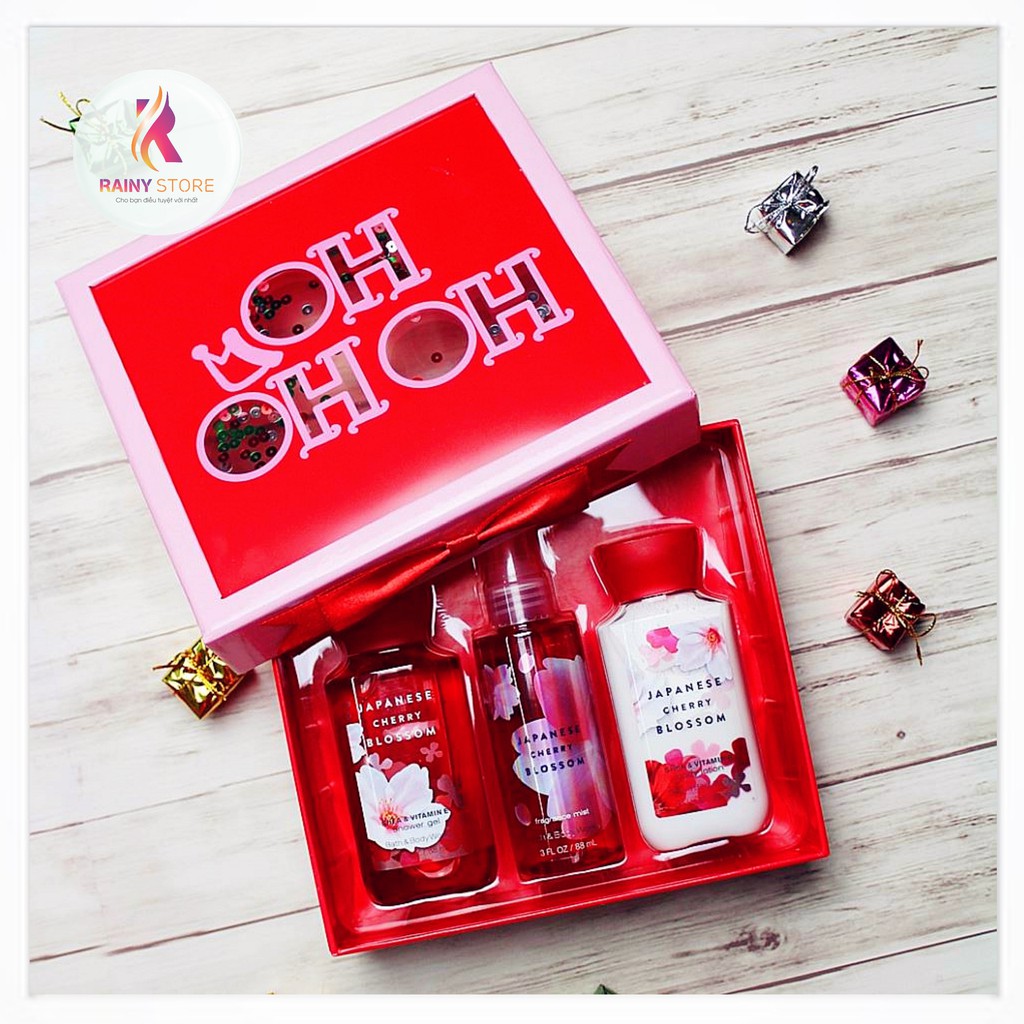 Xịt thơm toàn thân mini Bath & Body Works Japanese Cherry Blossom 88ml | BigBuy360 - bigbuy360.vn