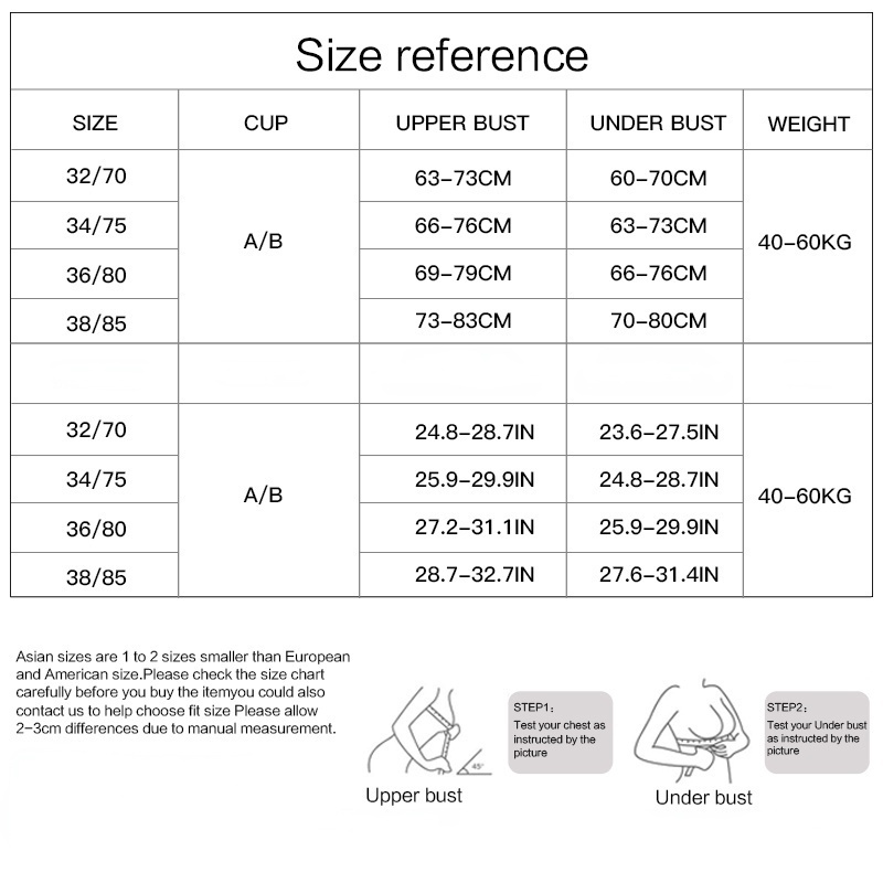 Áo lót ECMLN nâng ngực không đường may phối lưới mỏng thoáng khí có thể điều chỉnh