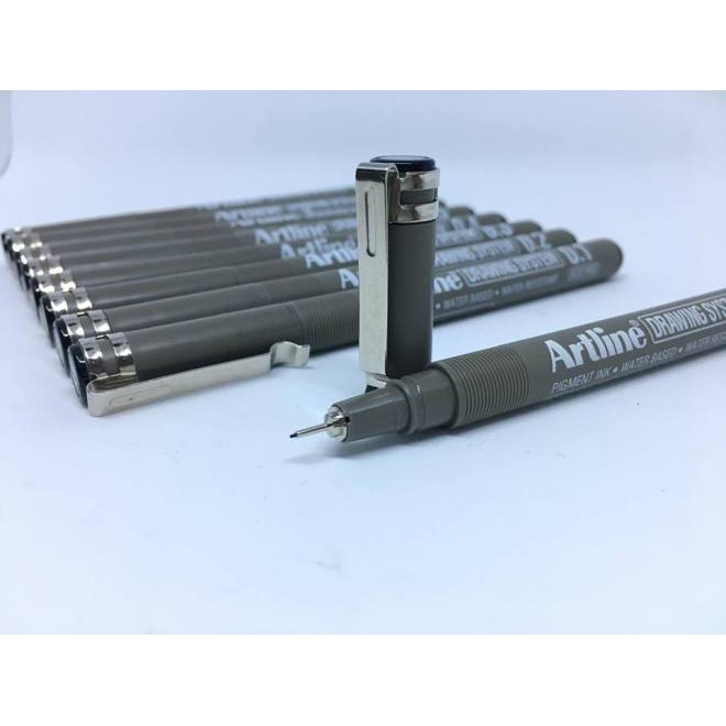 Bút viết kỹ thuật, chống lem, Artline, 0.8mm, EK-238/cây