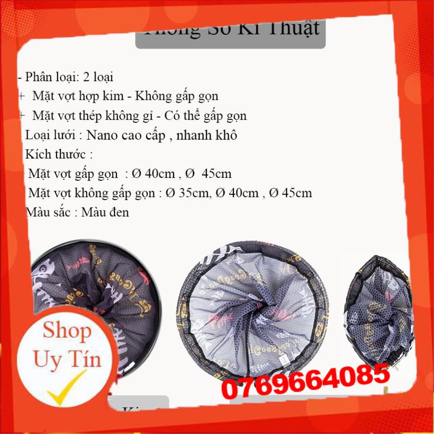 Mặt Vợt Cá vành tròn 35cm 40cm siêu nhẹ siêu cứng Chuyên Câu Đơn Câu Đài LK-2 -Đ𝗢̂̀ 𝗖𝗔̂𝗨 𝟳𝟭𝟲