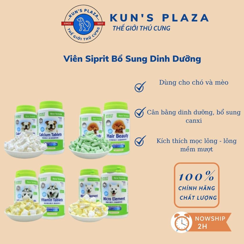 Viên Canxi Sữa SIPRIT cho mèo bổ sung dinh dưỡng Vitamin khoáng