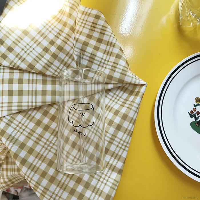 Cốc Thủy Tinh Trong Suốt Kiểu Dáng Hoạt Hình Dễ Thương Xinh Xắn | BigBuy360 - bigbuy360.vn