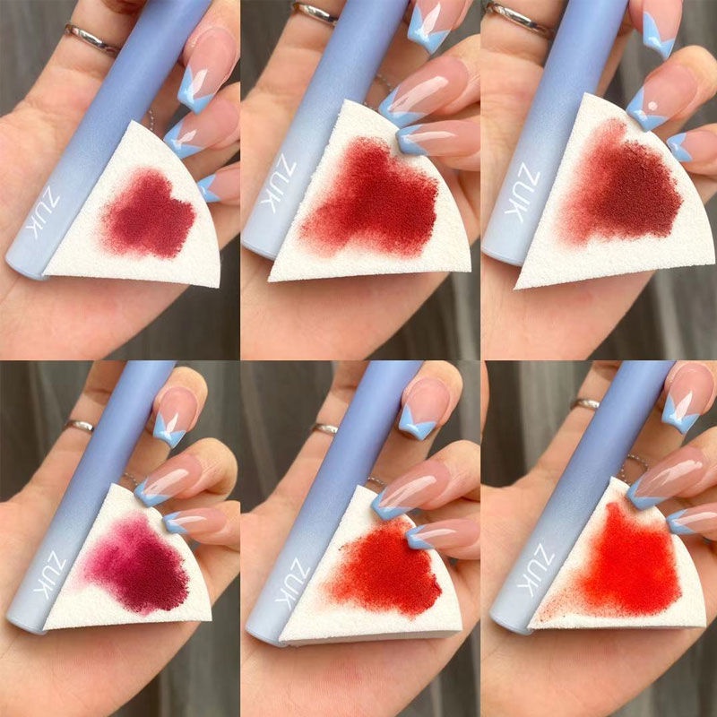 Matte lip glaze, matte, waterproof and non-fading, light white, students, cheap lipsticks, women, party and dating work can be used