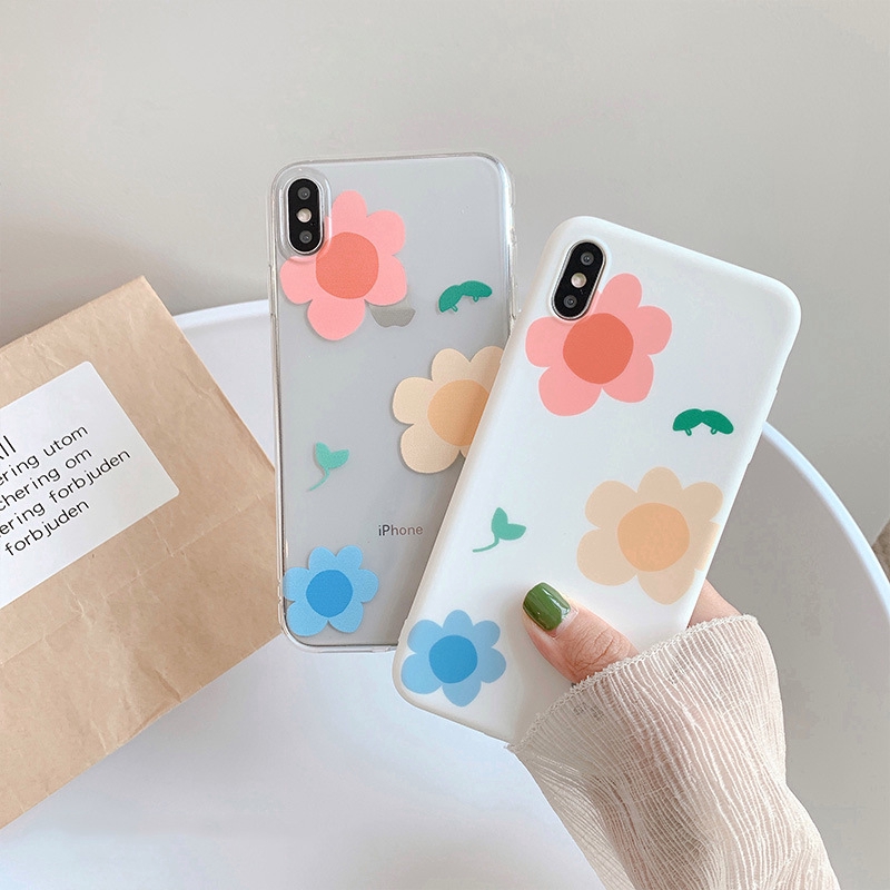 Ốp điện thoại in hình hoa cho iPhone 6/6plus/6S/6S plus/6/7/7plus/8/8plus/X/XS/XS Max/11/13/13PRO/13PROMAX/13MINI
