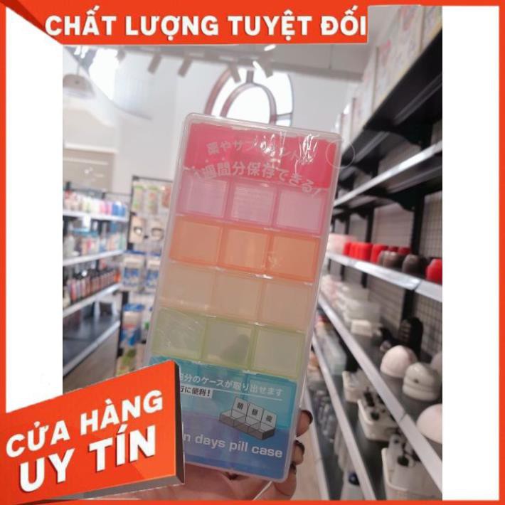 Hộp đựng đồ chia thuốc ⚡𝗙𝗥𝗘𝗘 𝗦𝗛𝗜𝗣 ⚡Hộp đựng các loại vật dụng nhỏ trong gia đình thiết kế nhỏ gọn tiện mang đi