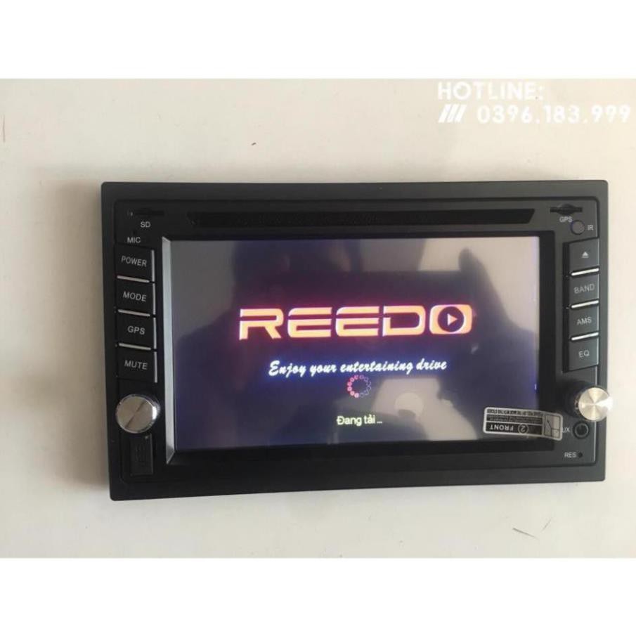 [Giảm giá]  Màn hình DVD 2 din lắp chung mọi xe  Reedo RD-268DG Tiếng Việt l