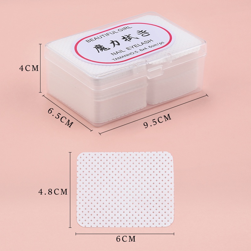 Không gắn với lông mi sạch hơn keo hoặc thuốc tẩy chai nước, tránh làm đông lại keo và làm bẩn vật chủ