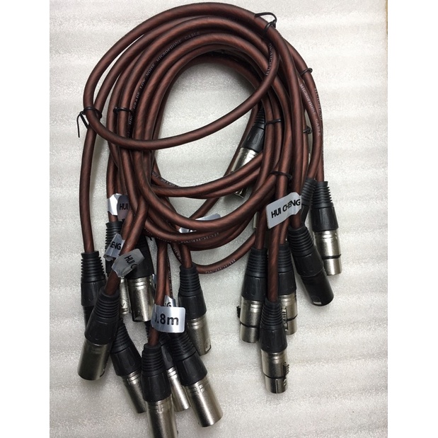 DÂY TÍN HIỆU CANON RẮC ĐỰC CÁI CHỐNG NHIỄU,HUICHENG..