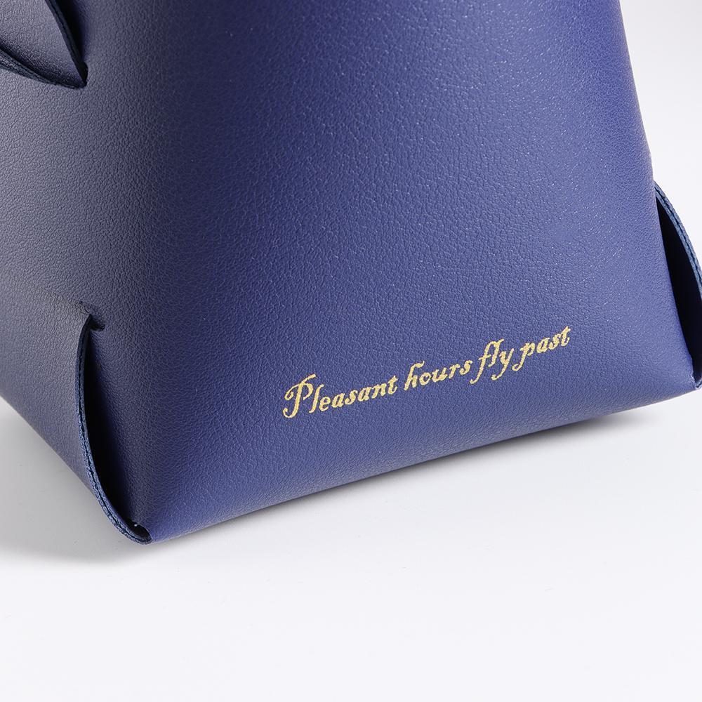 Hộp Đựng Đồ Trang Điểm Để Bàn Bằng Da PU MIHAN1