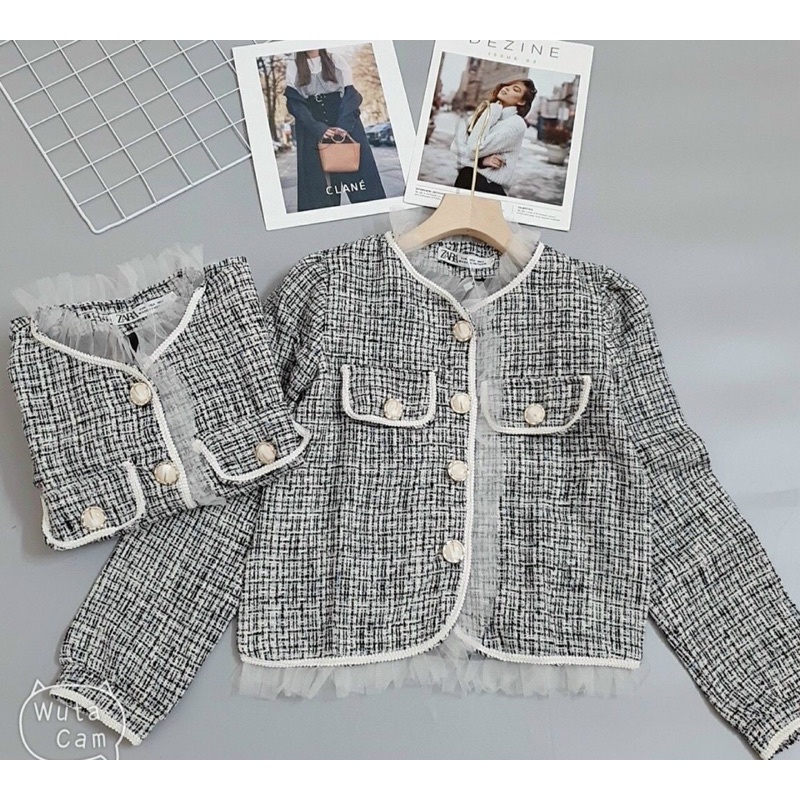 Áo dạ kẻ ❤️❤️