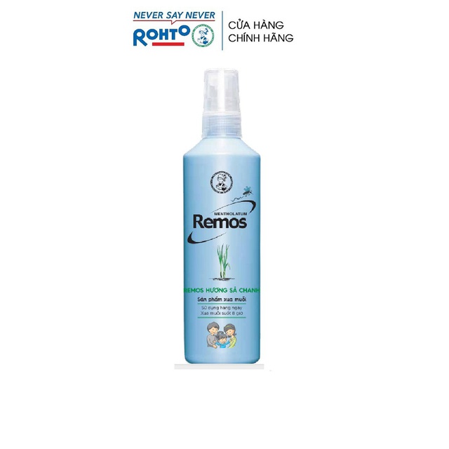 Dung dịch chống muỗi Remos Mentholatum hương Sả Chanh 150ml