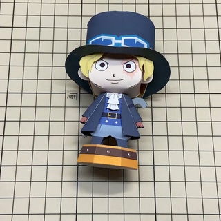 Mô hình giấy anime [One Piece] chibi Sabo