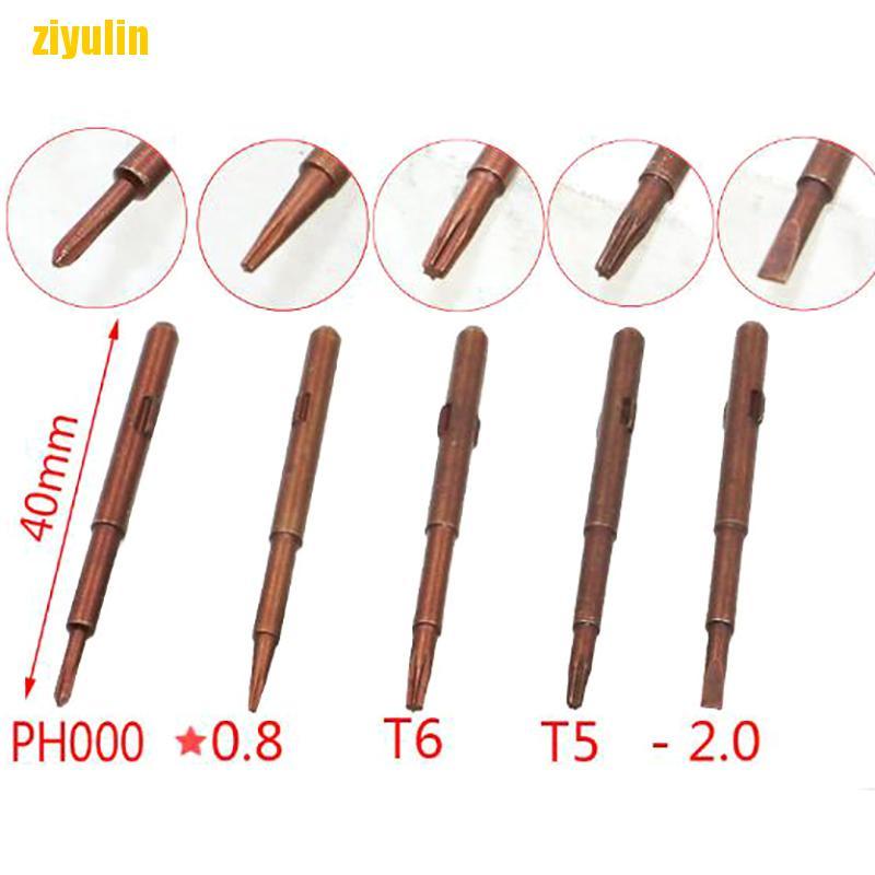 Tua Vít Lưỡi mini Đa Năng Kèm Đầu Thay Thế Chống Trượt