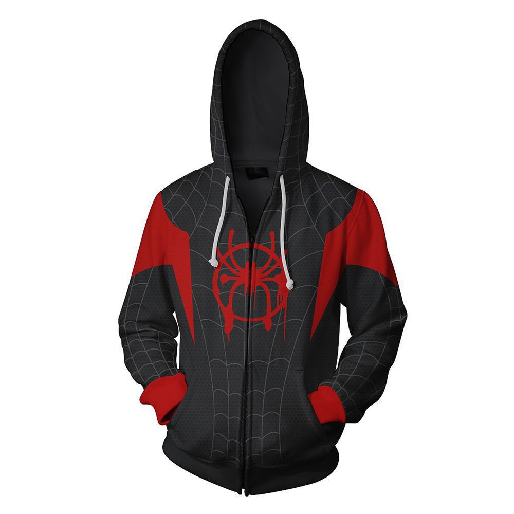 Áo khoác hoodie hóa trang nhân vật siêu anh hùng The Avengers Spiderman Venom cho nam nữ