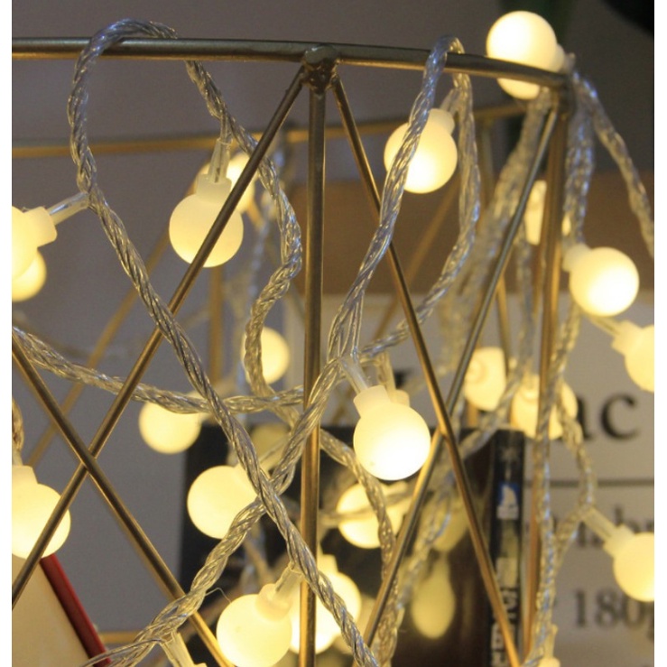 Đèn cherry ball đèn bi nhiều kích thước trang trí