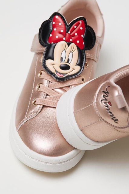 Giày Sneaker nhũ đồng Minnie H.&.M